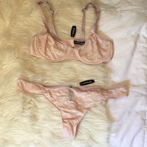 Adore Me Light Pink Set (UN-USED)